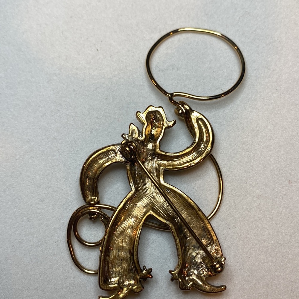 Cowboy Rodeo Pin - Picture 2 of 3